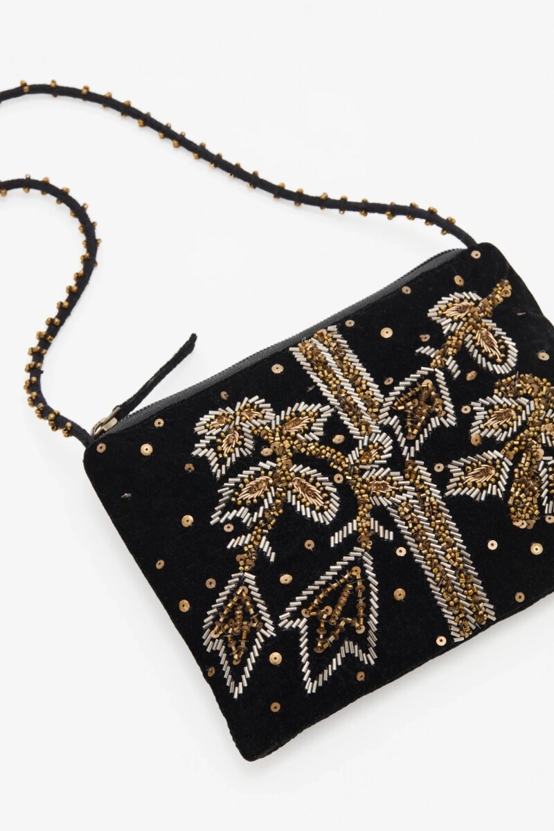 Cartera Eliza Butterfly Azul