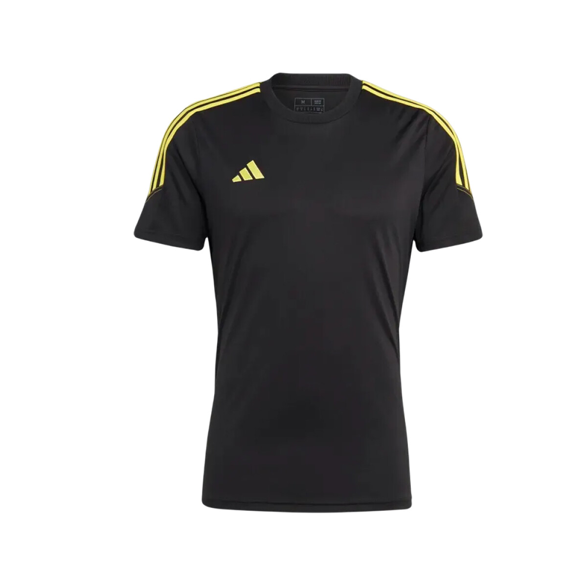 REMERA adidas TIRO 23 CLUB TRAINING JERSEY - Black / Bright Yellow 