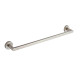 TOALLERO RECTO METAL NOCETO GRIS BRUSHED NICKEL ZINC GRIS-BRUSHED NICKEL