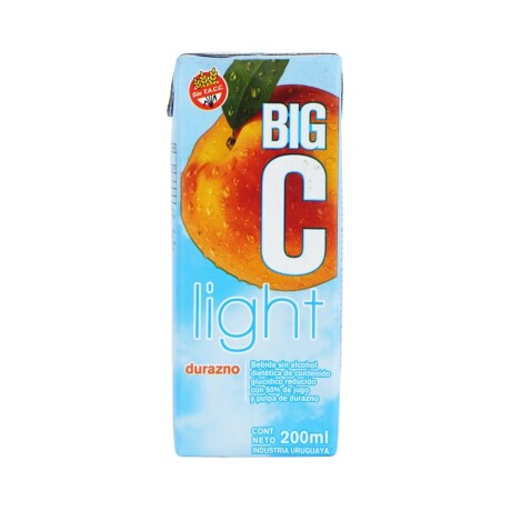 Jugo Big C Sabor Durazno Light 200CC 001
