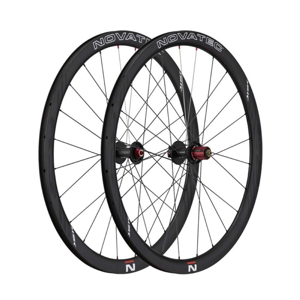 Ruedas Novatec R3 Disc 38mm Carbono Tubeless 