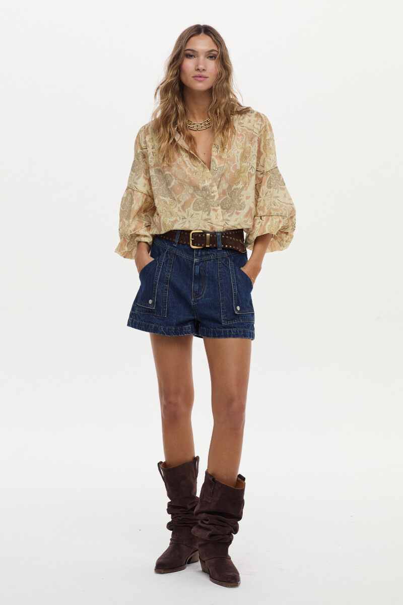 Blusa Carly Amarillo Claro