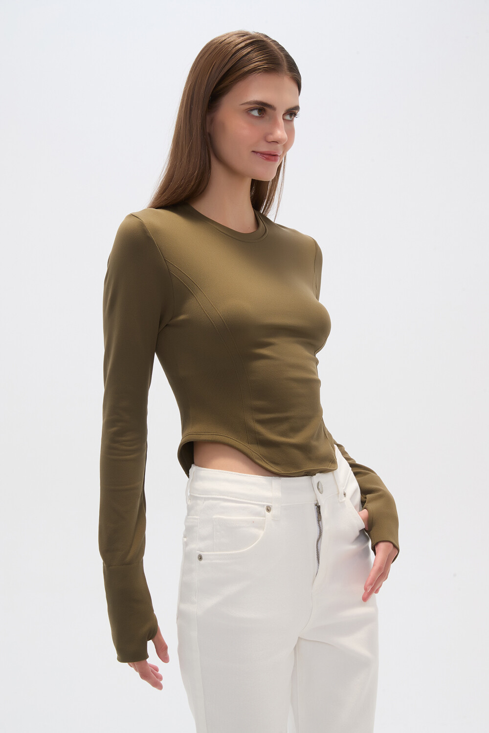 Tops Gaieja Verde Oliva Oscuro