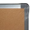 PIZARRA BLANCA Y CORCHO TAMAÑO 60 X 90 PIZARRA BLANCA Y CORCHO TAMAÑO 60 X 90