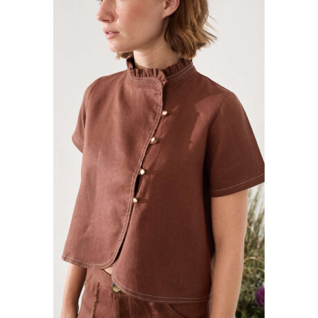 Blusa Nube Chocolate