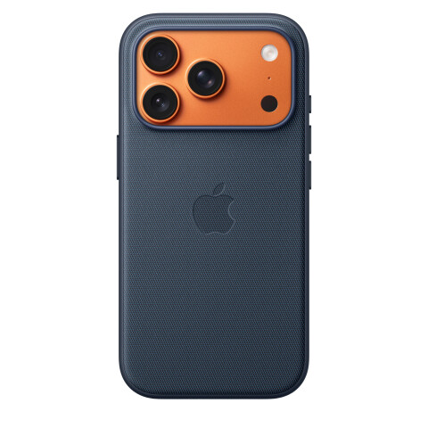 Apple funda TechWoven con MagSafe para iPhone 17 Pro Blue Apple funda TechWoven con MagSafe para iPhone 17 Pro Blue