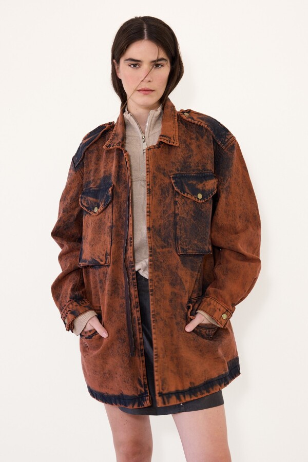 Parka Jean Ciara Nin Óxido