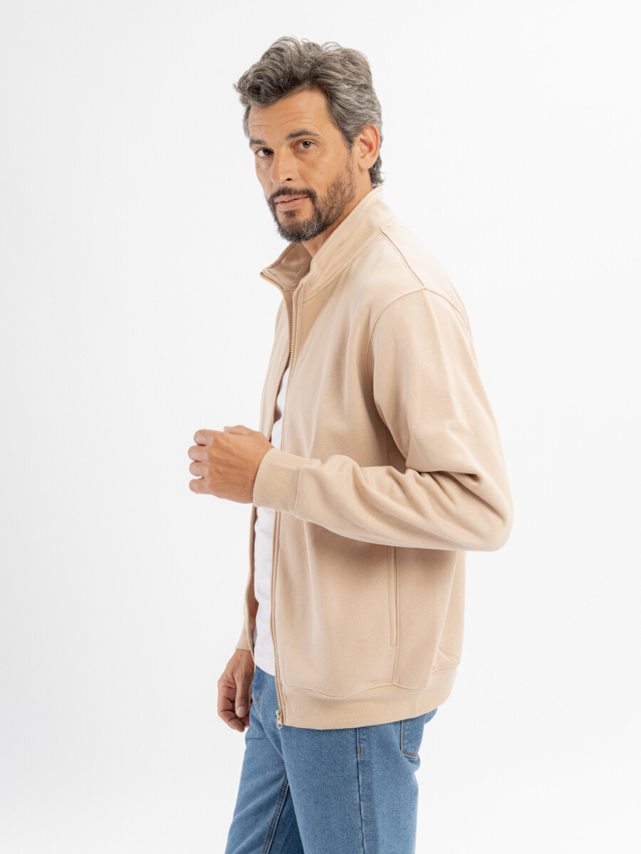 Campera felpa Marco - beige 
