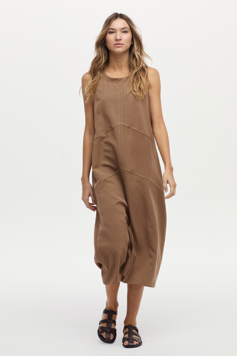 Vestido Italia Camel