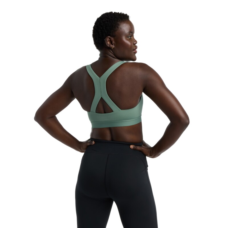Top New Balance de Dama - NB Essential Bra - WB51035DKJ GREEN