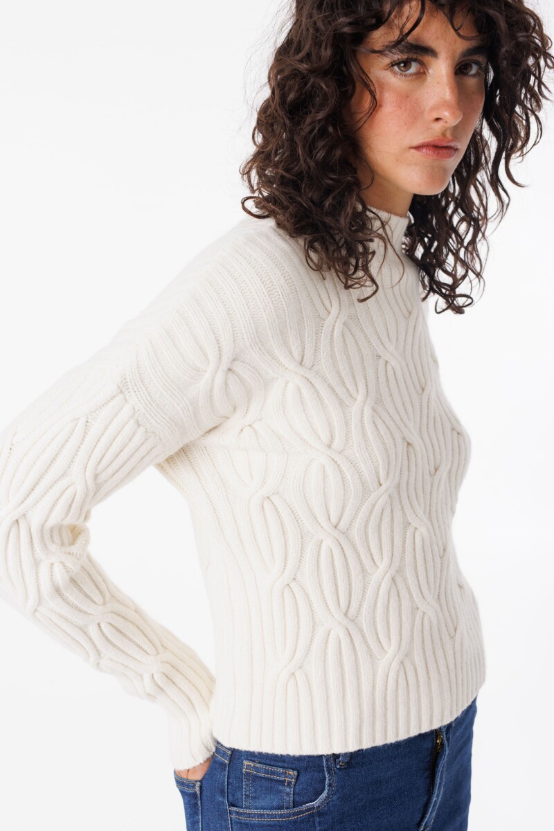 Sweater Luciernaga Blanco