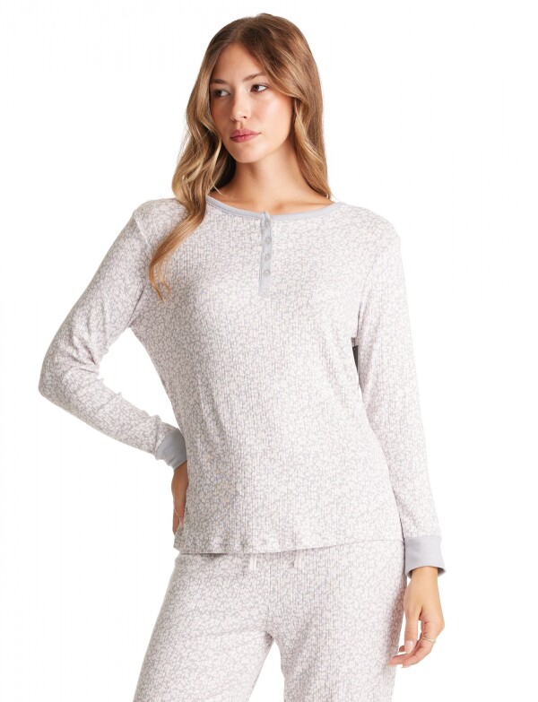 Pijama Con Pantalon MULTI/GRIS