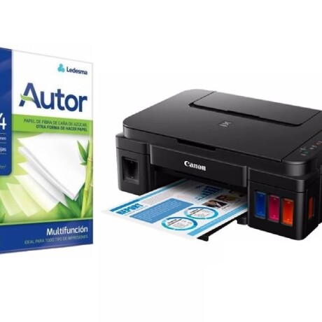 Impresora Multifuncion + Resma de 500 Hojas 001