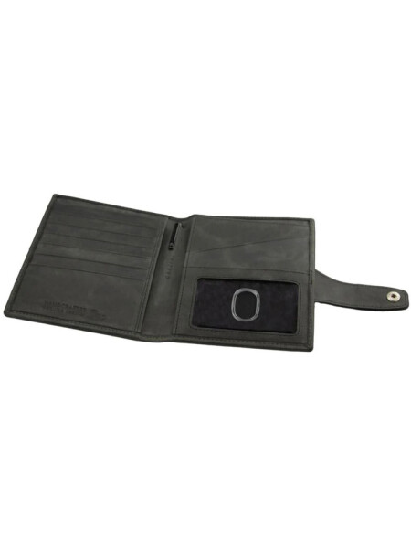 WALLET PASSPORT HOLDER CARBON BLACK