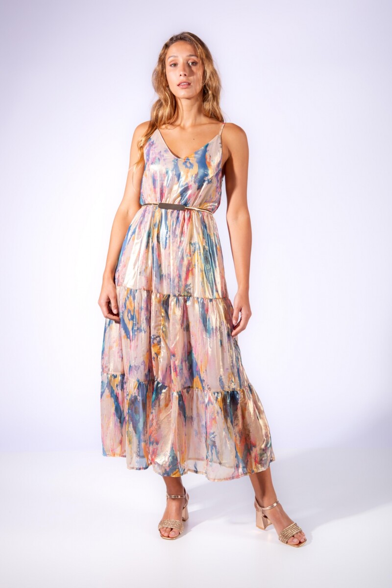 Vestido Lammes Estampado