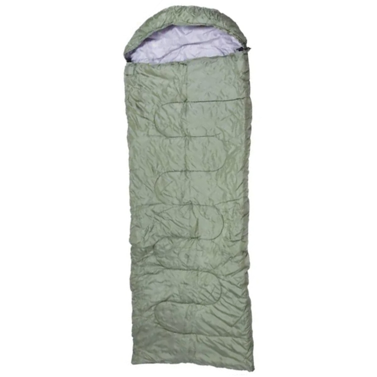 Sobre de Dormir Impermeable Arye 450 con Capucha 180+30x75cm - Verde 