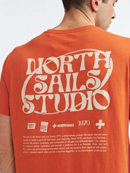 T-SHIRT N.SAILS 19035 CORAL
