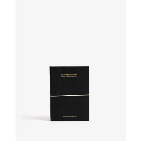 Cuaderno Pu Texturado Negro
