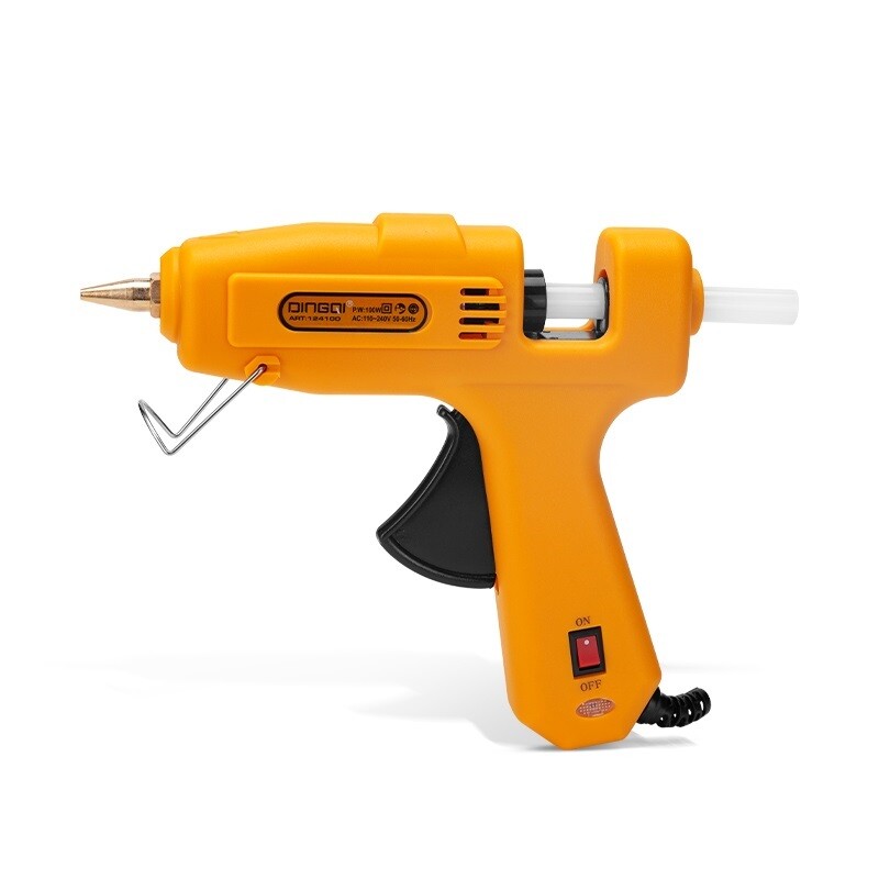 DINGQI PISTOLA SILICONA CALIENTE GRUESA 11MM 110/240V/50HZ 1 Dingqi Pistola Silicona Caliente Gruesa 11mm 110/240v/50hz 1