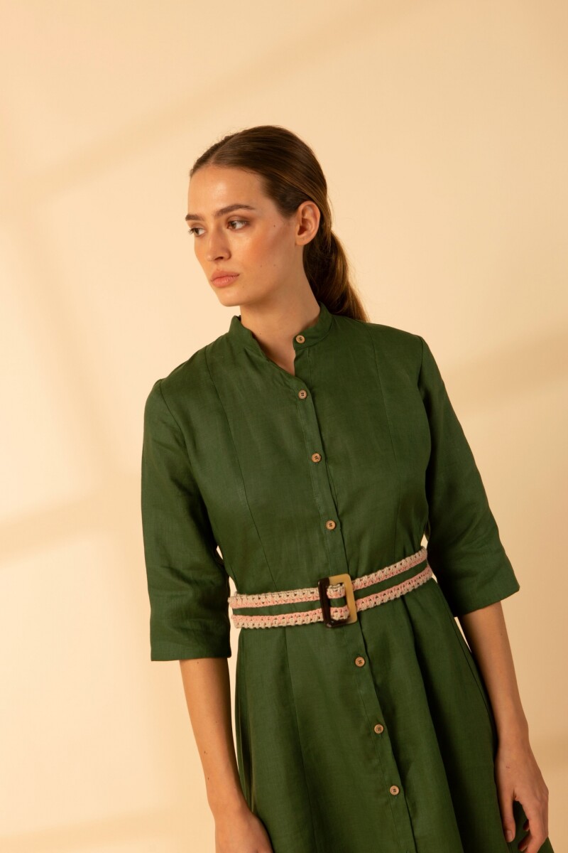 Vestido Té Verde