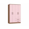 Ropero Toquio 4 Puertas Blush Mdp Ropero Toquio 4 Puertas Blush Mdp