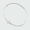 Pulsera Clava de MOON en Plata 925 con brillantes Pulsera Clava de MOON en Plata 925 con brillantes