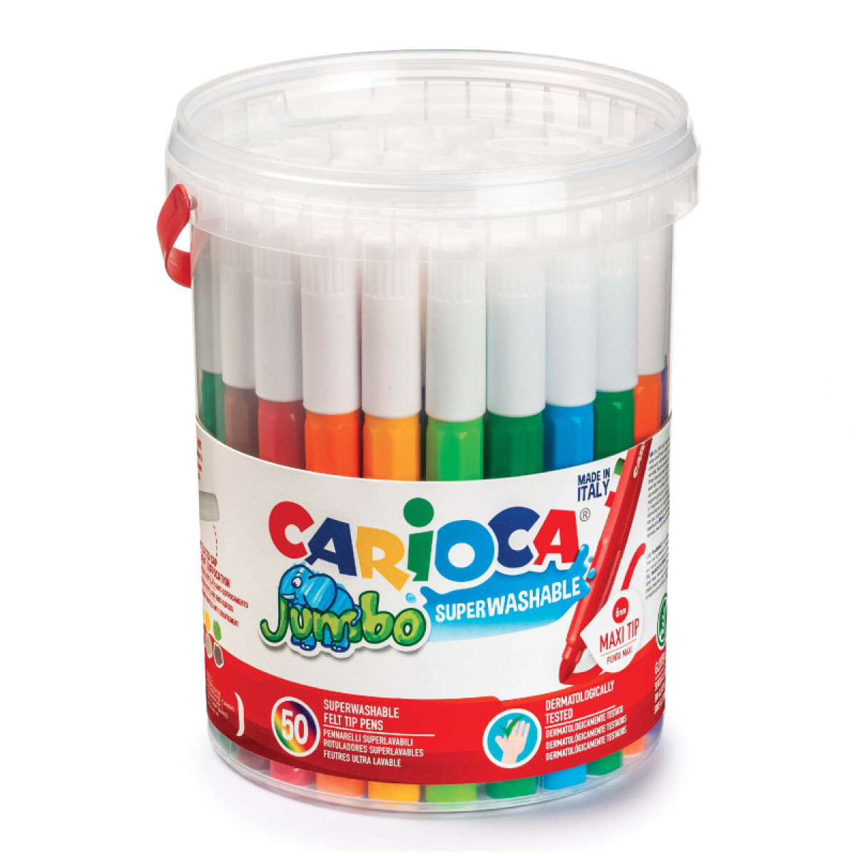 Marcador Carioca Jumbo Pote x 50 