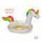 Inflable Posa Vaso Bebida Para Piscina Variedad Diseños 3 Unicornio 3
