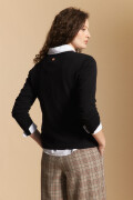 CARDIGAN ALBA Negro