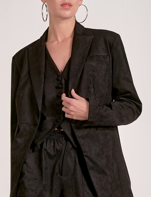 Blazer Suede NEGRO