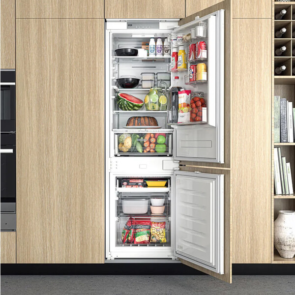 Heladera Whirlpool No Frost Panelable Inverter 244 L HELADERA WHIRLPOOL EMPOTRABLE WRE25ABDWX