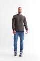Sweater melange AZUL MARINO