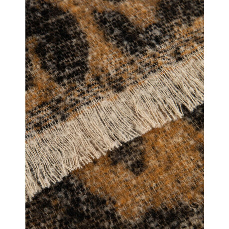 Bufanda Estampada Combinacion Bicolor