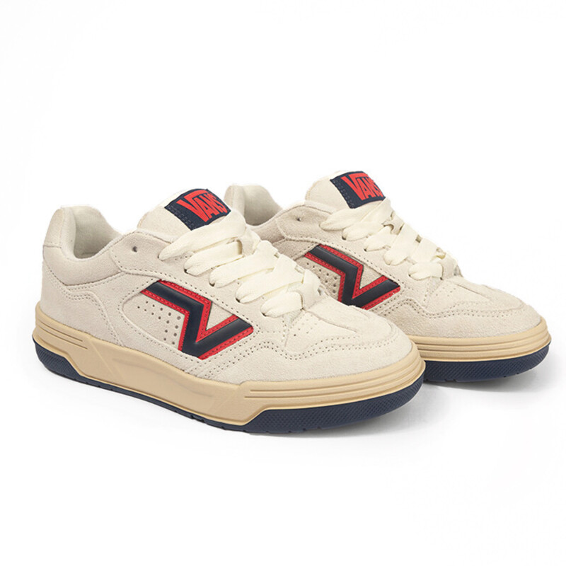 Championes Vans Upland VNTG Hombre VN000D70YF91 Blanco-rojo