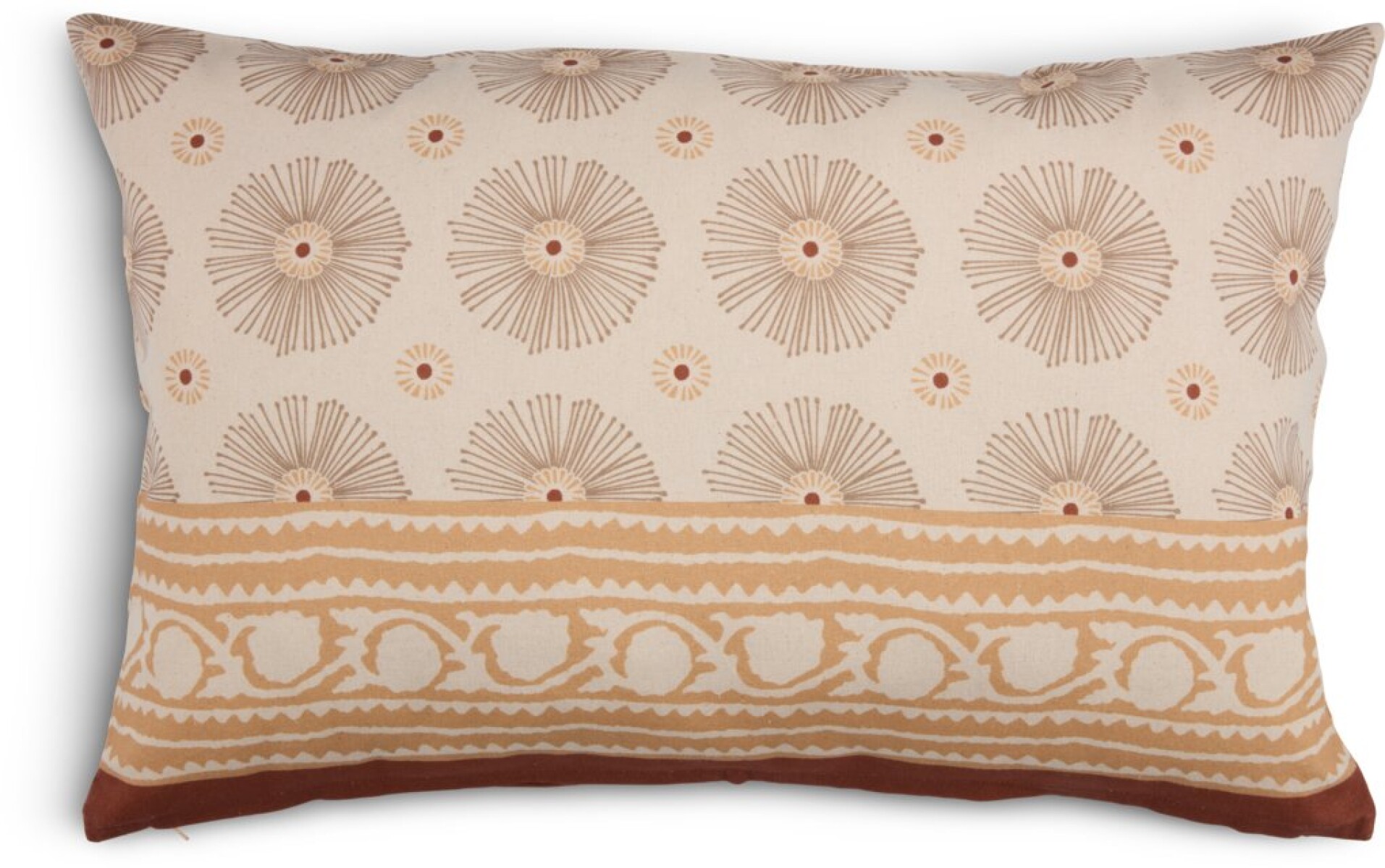 Funda de almohadón KATTEFOT 40X60 marrón 