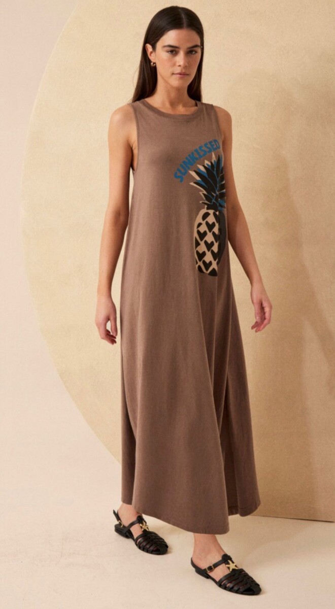 VESTIDO PINEAPPLE - NEGRO 