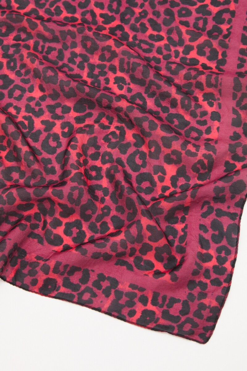 Pañuelo Tabi Chita 70x70 Bordo