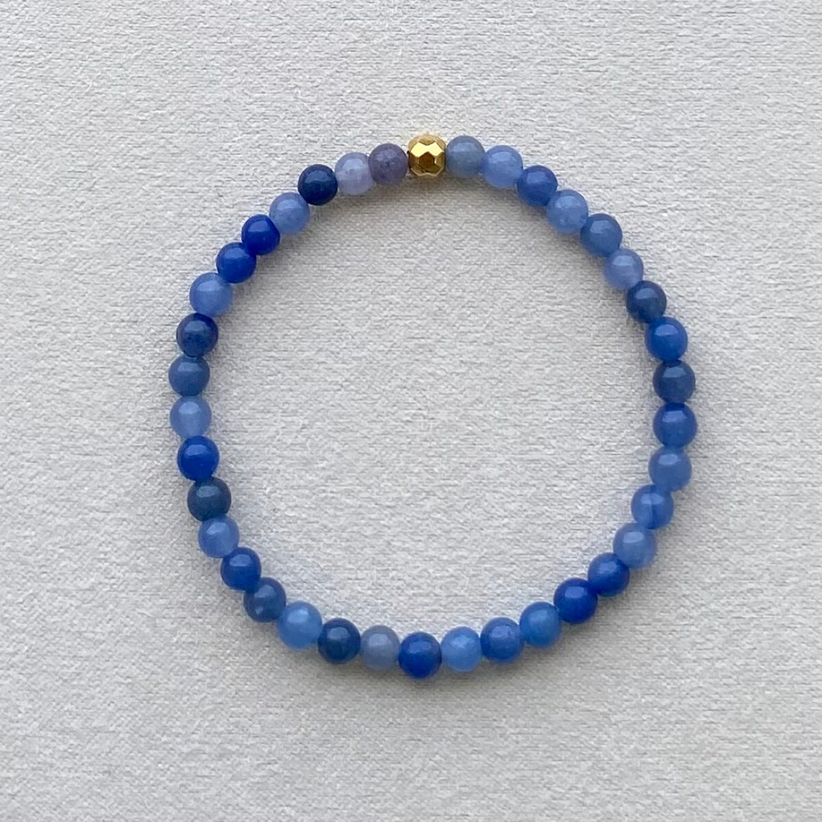 Pulsera DEEP en acero y piedras naturales 