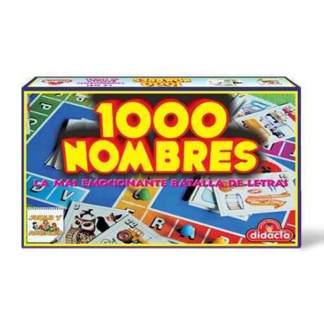 JUEGO 1000 NOMBRES DIDACTA JUEGO 1000 NOMBRES DIDACTA