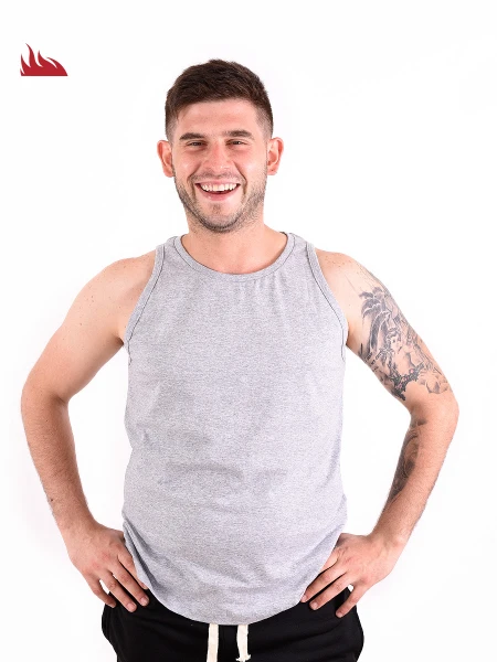 MUSCULOSA GREY GRIS CLARO