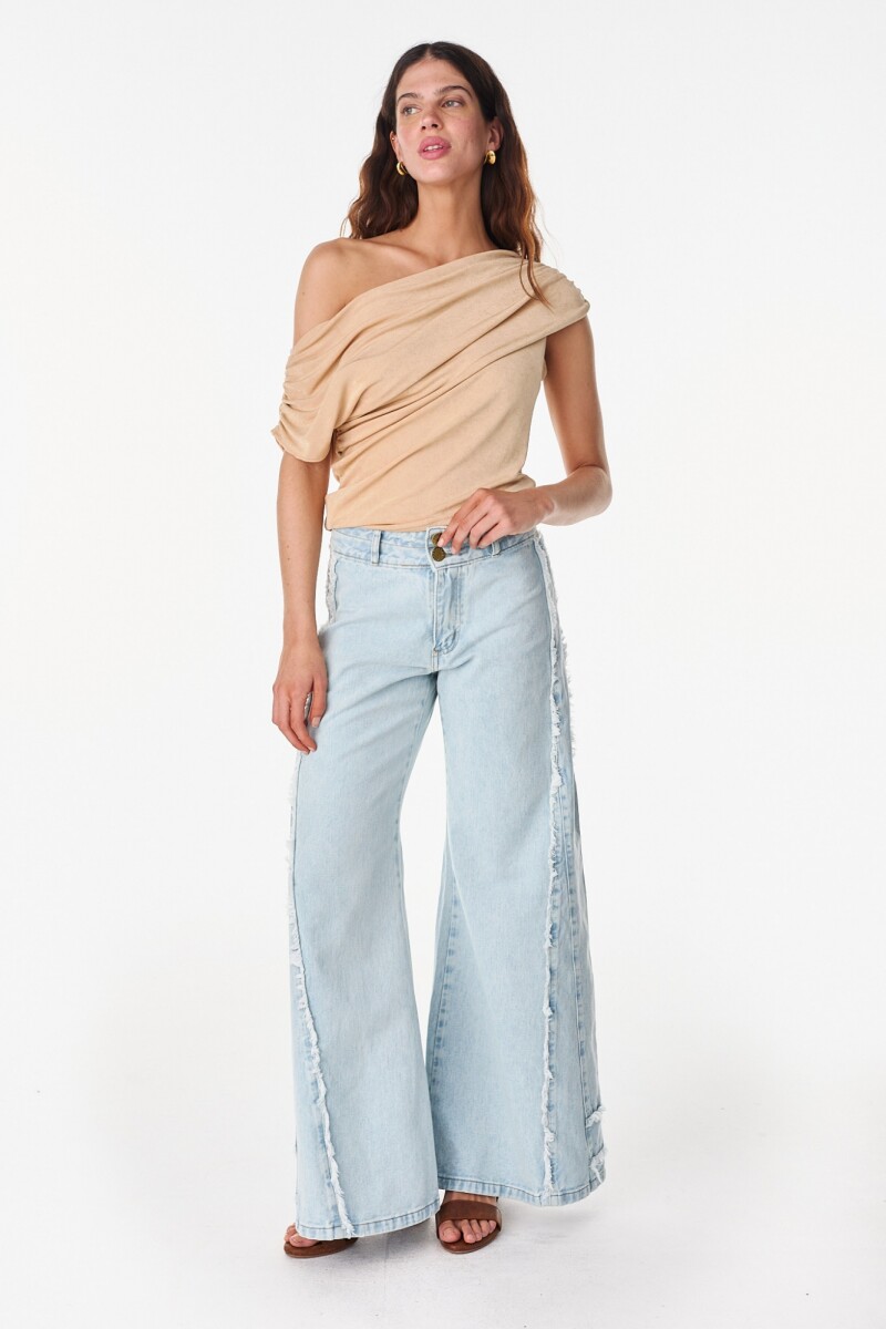 Blusa Sweet Beige/Dorado