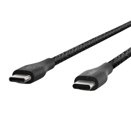 Cable usb tipo-c a usb tipo-c 1.2m carga rápida belkin duratek plus Negro