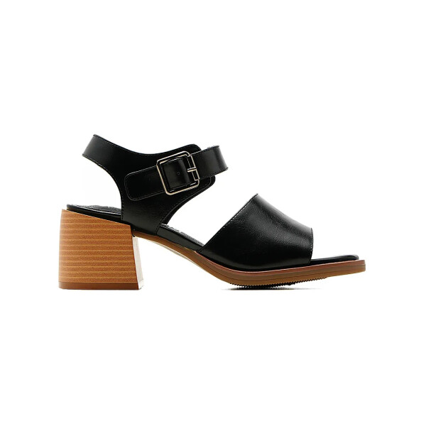 CASUAL TACO ALTO PAULINA - KORIUM NEGRO