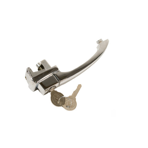 MANIJA DE PUERTA EXTERIOR DERECHA / IZQUIERDA FUSCA 1200 CON LLAVE Manija De Puerta Exterior Derecha / Izquierda Fusca 1200 Con Llave