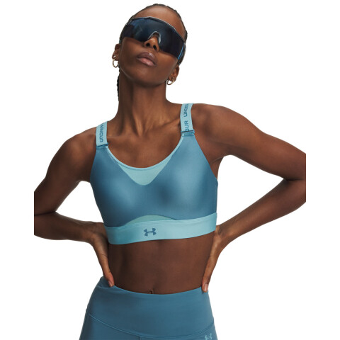 UA Infinity High 2.0 Bra-YLW BLU-466