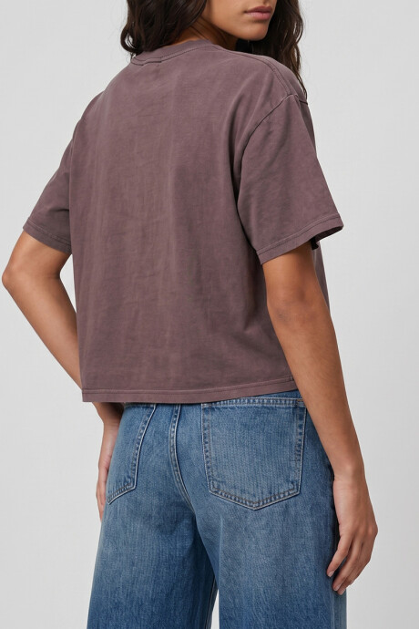 T-SHIRT ERIKA RUSTY Marrón
