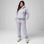 Polera Cozy Fleece Hoodie Mujer Classic Grey Heather