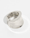 Anillos Medianos y Grandes Metal Anillo De Metal - Plateado Rodio