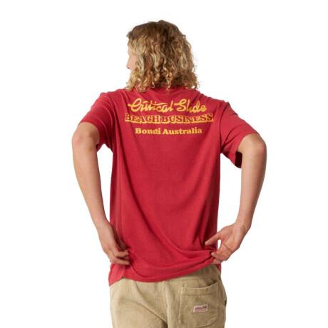 Remera Critical Slide Business Rojo