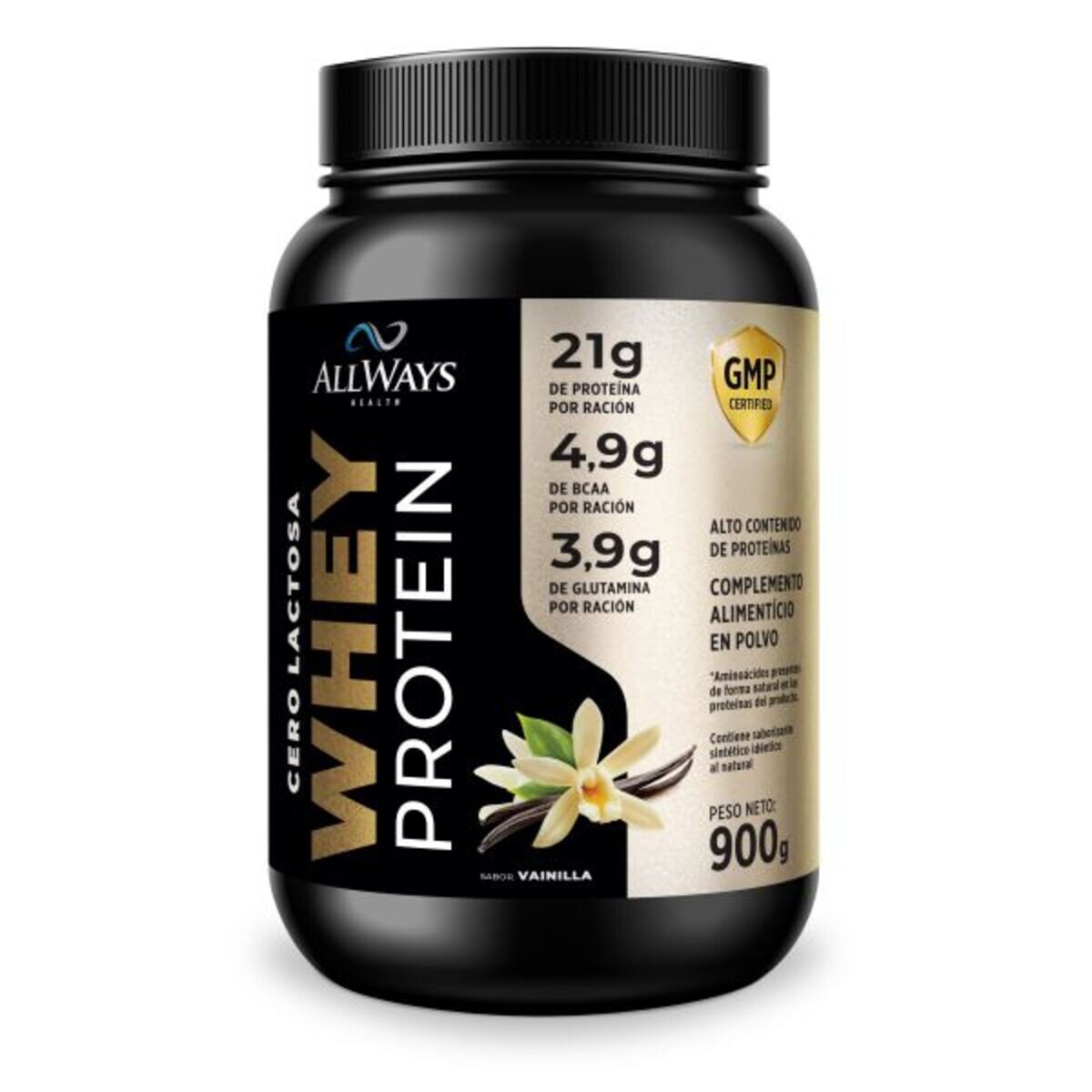ALLWAYS WHEY PROTEIN VAINILLA FR. X900G 